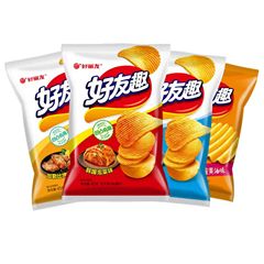 Goodliyou Friendship Chips 45g Full Box 32 Pouch Kimchi Potato Sticks Honey Butter Children's Leisure Fun Puffed