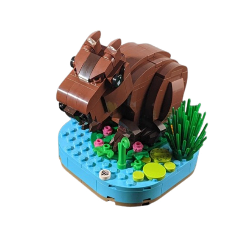 Cross-border Hot-selling In-stock MOC-101767 Small Particle Assembly Building Block Toy, Simulated Animal Educational_voghion.com