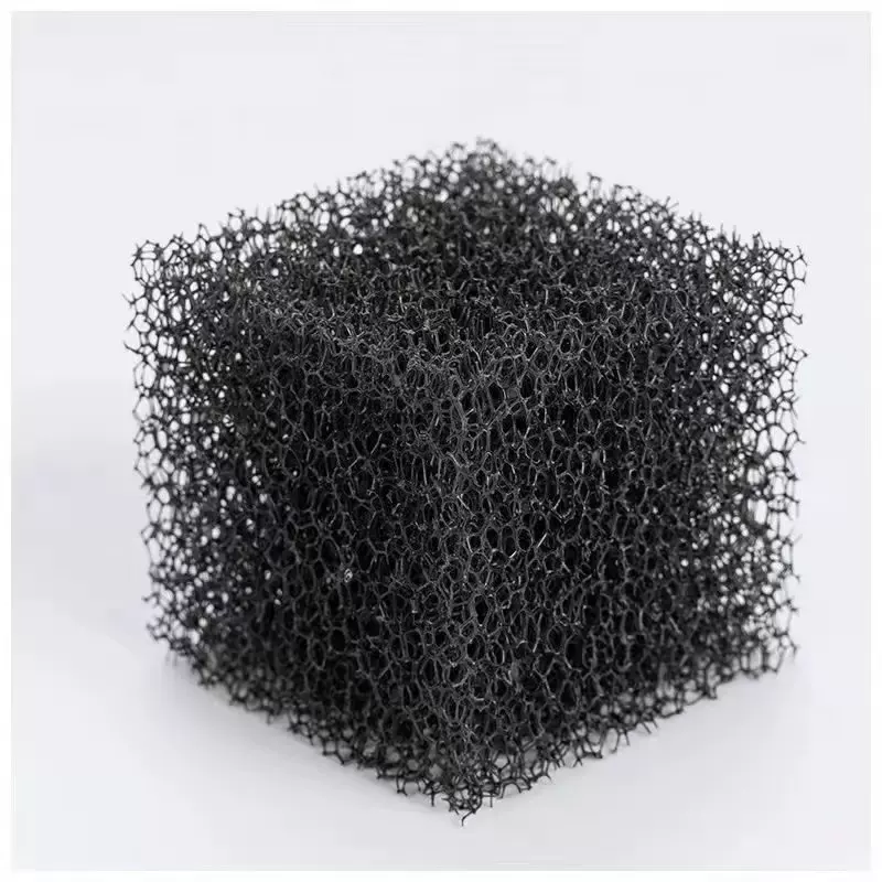 黑色生化棉生物海绵鱼缸过滤棉生化棉鱼池过滤材料水族箱海绵