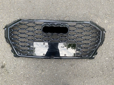 Suitable for Audi Q3 Grille Zhongwang - q3sportback-all-black-black-label-mid-net