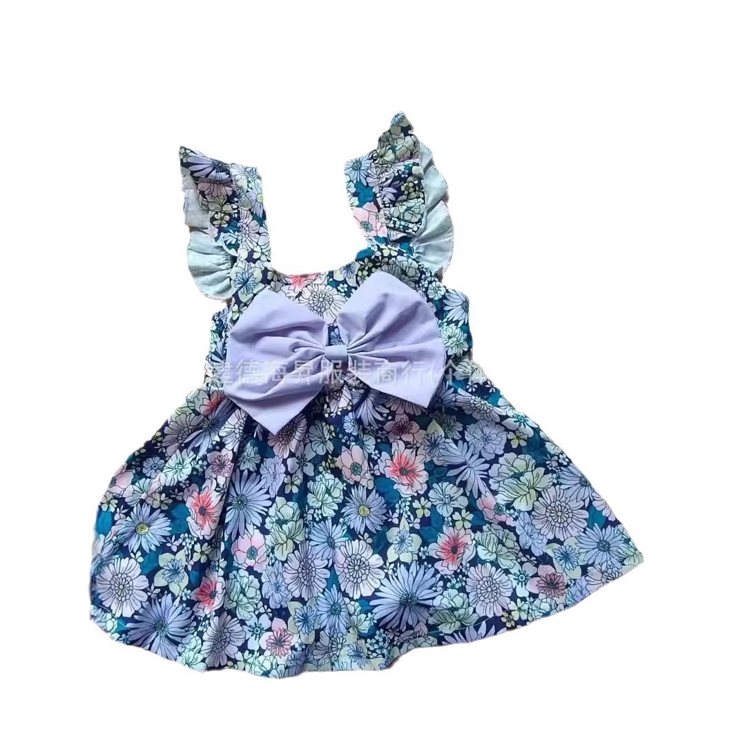 Shein ropa infantil pieza única Amazon ropa infantil transfronteriza chaqueta vestido infantil vestido de cola Shein