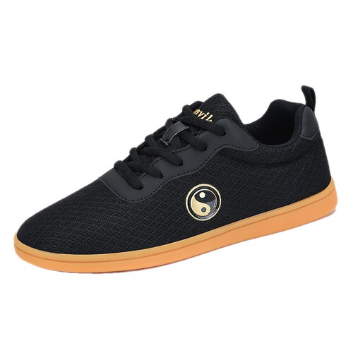Wholesale Tai Chi shoes cloth shoes tendon bottom spring soft leather Tai Chi Kung Fu martial arts shoes practice shoes sports shoes for men and women