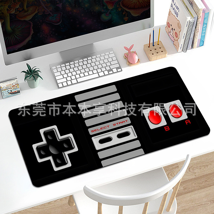 Alfombrilla de ratón, mapa de calor súper grande, línea abstracta, alfombrilla de ratón grande, nueva alfombra antideslizante corrugada de fluido, fábrica al por mayor