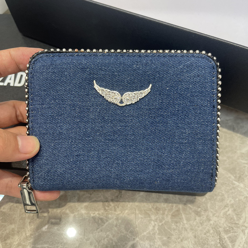 ZV bolsos de mujer de diamantes en caliente transfronterizos bolsos de cadena metálica bolsos tarjetas de cartera bolsos de mano largos bolsos de cambio monedero integrado