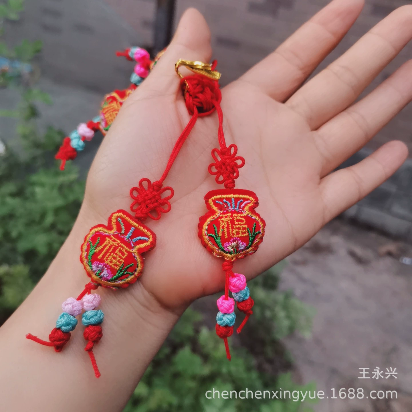 Dragon Boat Festival mini incense bag with colorful rope pendant baby children hanging neck booth small tiger head dumplings long life lock