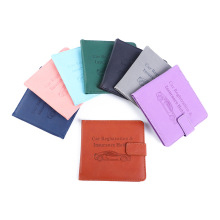 新款多功能汽车证件夹护照卡包跨境机票收纳简约