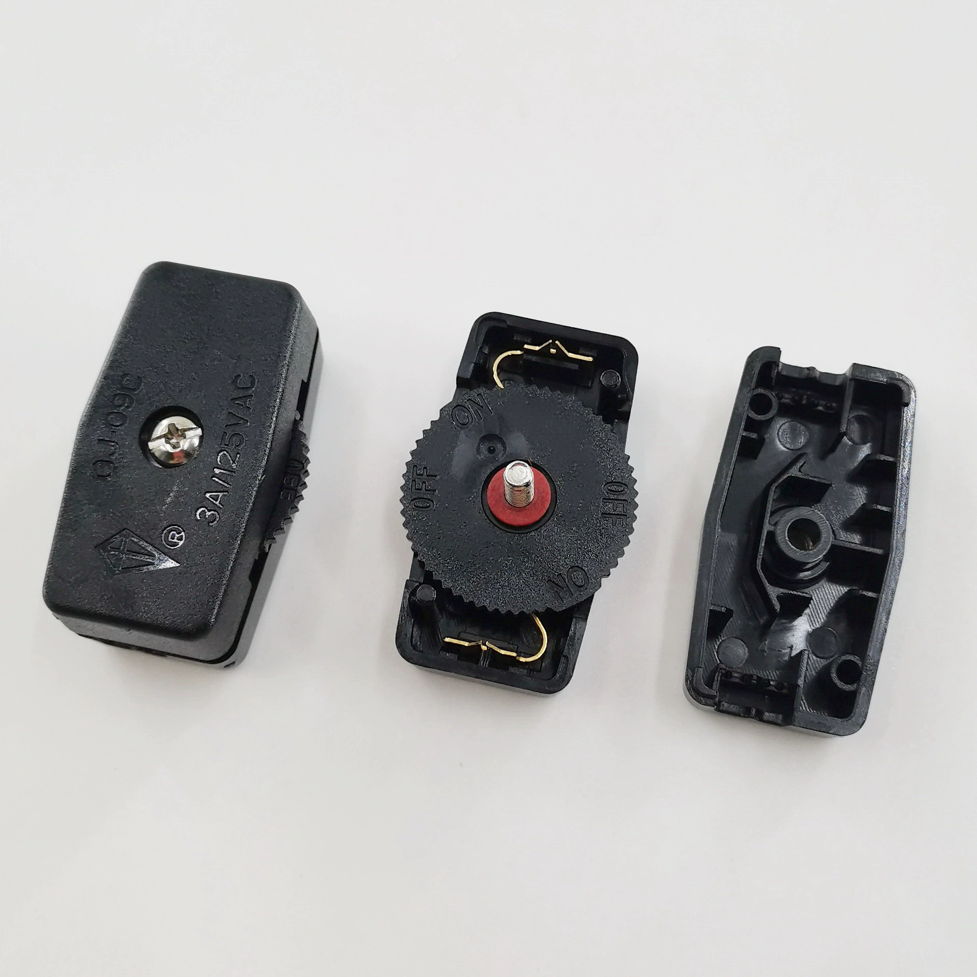 18AWG SPT-2 OJ-09C Переключатель передач для двухжильного поворотного переключателя средней линии параллельной линии питания