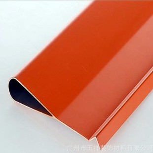 Factory Direct Supply of Orange Dripping Profile Aluminum Hanging Sheet L-Shaped Double-Sided Spray Secretion Aluminum Hanging Sheet with Complete Specifications