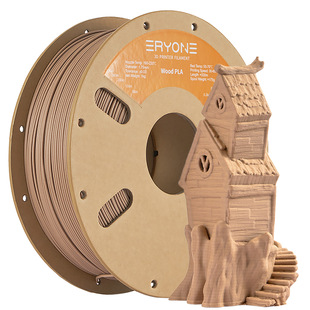 Eryone Original Genuine Wood Light Pla1.75Mm 1kg Suitable for Fdm Printer