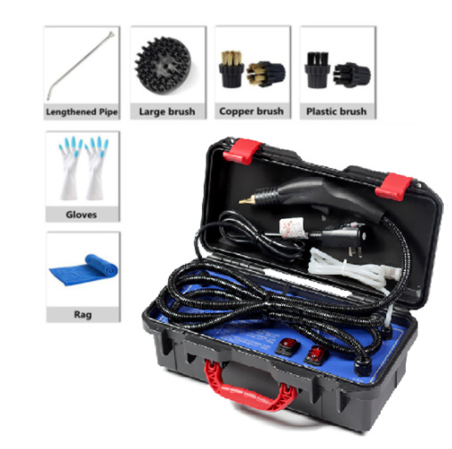 Máquina de limpieza a vapor de alta temperatura y alta presión Electrodomésticos comerciales máquina de limpieza integrada herramientas conjunto completo de campana de aire acondicionado multifuncional