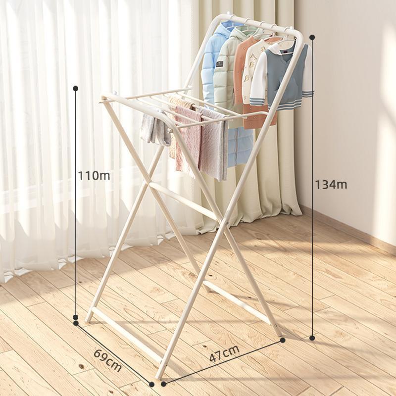 우아한 화이트 - 키가 큰 럭셔리 모델 1.3m - 긴 옷을 걸 수 있음