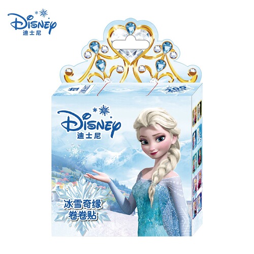 Disney children's roll stickers Snow White and Frozen Sofia boxed animation expression sticker book