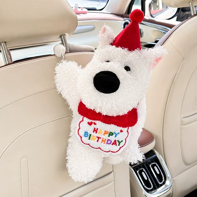 Cartoon car tissue box Car tissue box/set - puppy-tissue-box-birthday-style