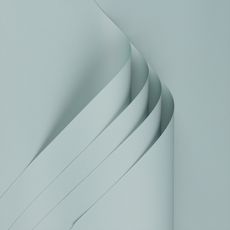 Macaron extra grueso 8 filamentos película perlada papel pionero al por mayor película perlada impermeable floral papel de envoltura de flores papel de embalaje de ramo