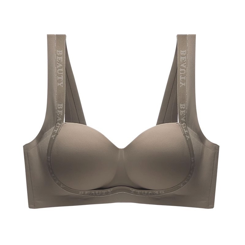 Seamless Underwear Women's Small Chest Special push-up big upper support external expansion cartoon chest breast breast breast breast anti-sagging thin bra