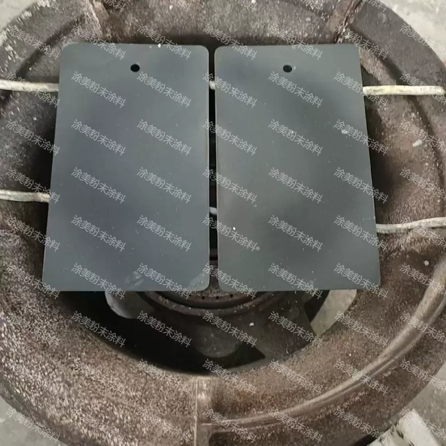 耐高温烧烤炉黑色700度左右粉末涂料金属塑粉表面喷涂塑粉直销