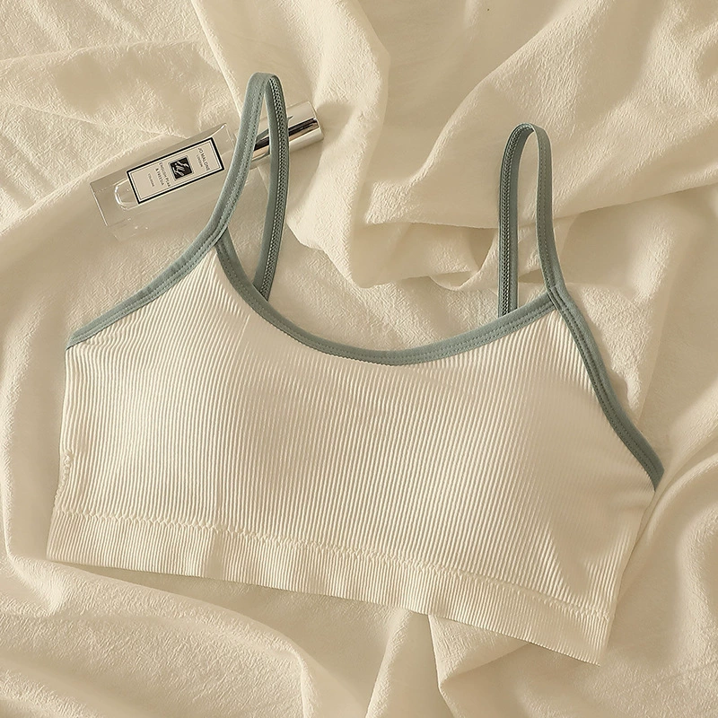 Wireless Bra Top, School-Friendly Supportive Undergarment, Junior Sizes 80–130