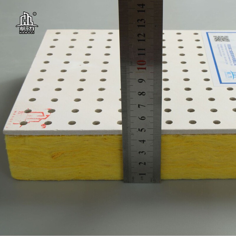 Composite sound-absorbing board sound-absorbing board non-combustible fireproof Class-A composite sound-absorbing board for machine room Rock wool composite fireproof sound-absorbing board Composite sound-absorbing board sound-absorbing board non-combustible fireproof Class-A composite sound-absorbing board for machine room Rock wool composite fireproof sound-absorbing board