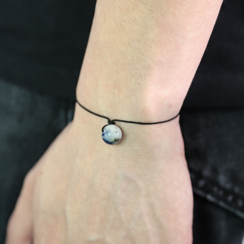 Simple Style Geometric natural stone Plating Bracelets 1 Piece