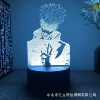 Night light, black touch Jujutsu Kaisen, LED table lamp, lantern for bed, 3D, remote control, 16 colors, Birthday gift