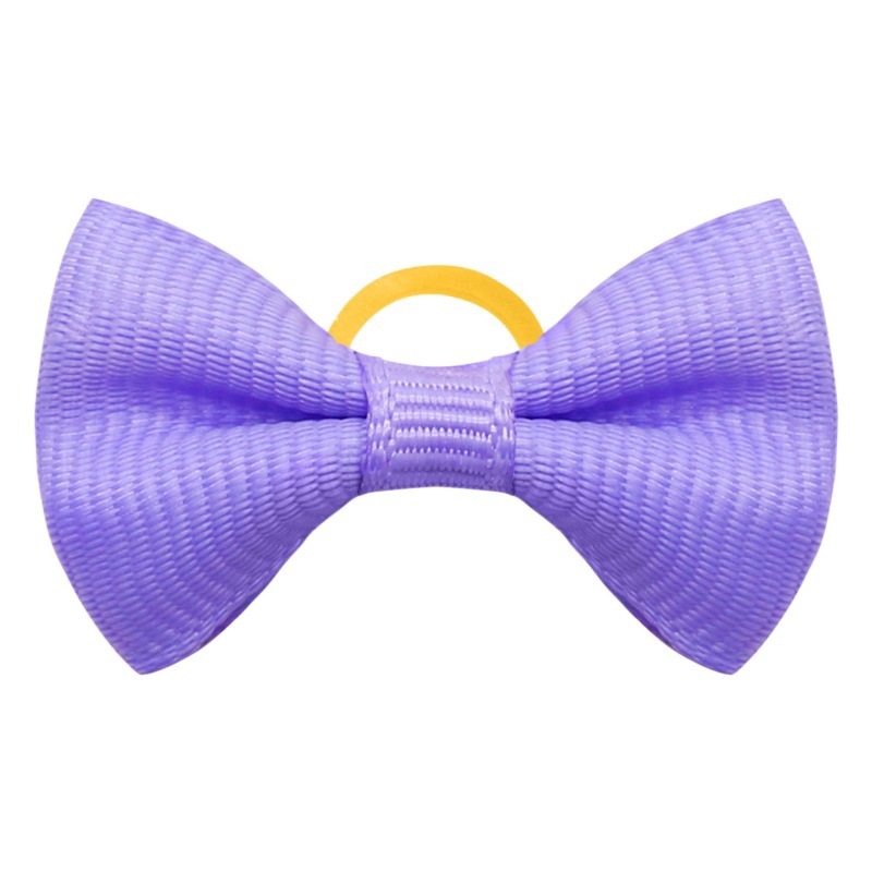 Cute Macaron Solid Color Pet Hair Accessories, Bow Hair Ties, Korean Style Cat and Dog Hair Ornaments, Wholesale Direct from the Manufacturer