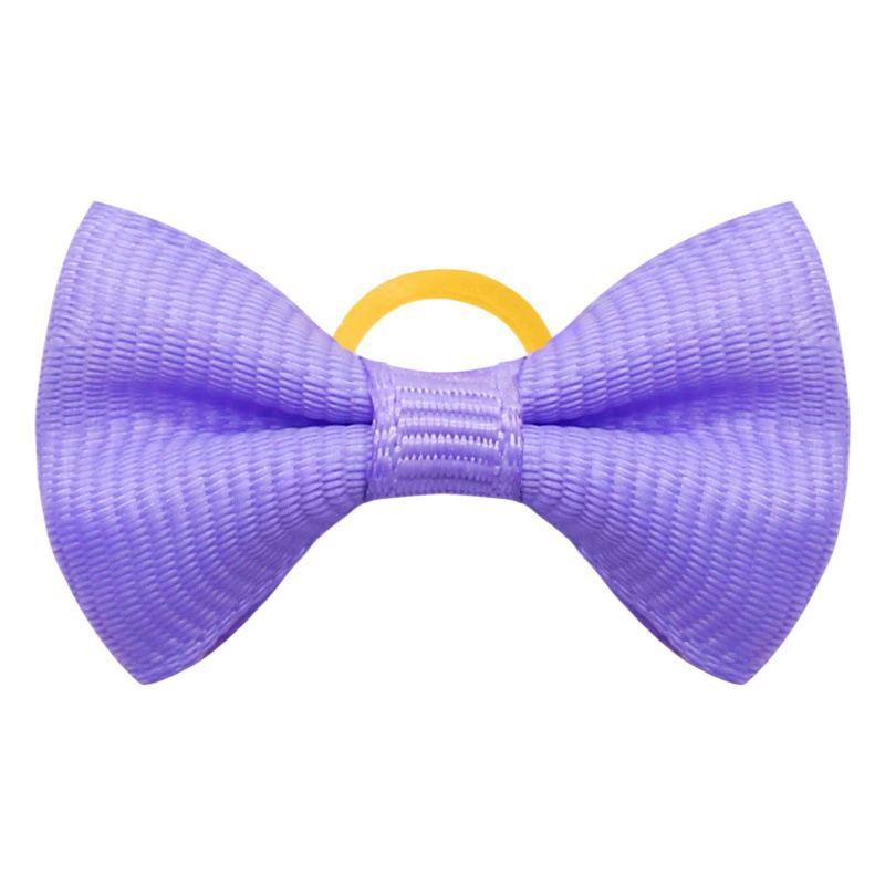 Amazon новый милый Макаронный цвет сплошной цвет голова питомца цветок Резинка для волос головной убор кошка и собака аксессуары в наличии