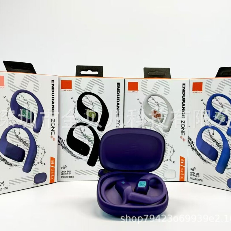 Cross-border Bluetooth earphones ENDURAMCE ZONE TWS over-ear music sports wireless Bluetooth earphones wholesale Cross-border Bluetooth earphones ENDURAMCE ZONE TWS over-ear music sports wireless Bluetooth earphones wholesale