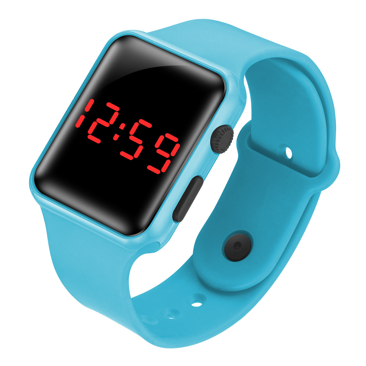 Apple, (Wholesale), electronic fashionable watch for early age, direct factory sales, Birthday gift 4