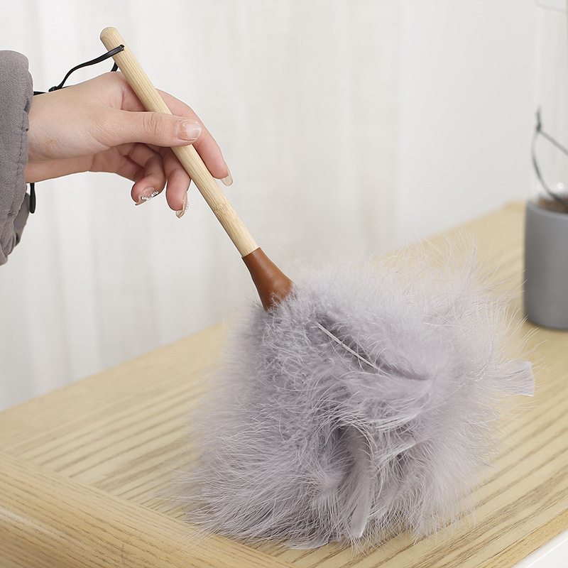 new pattern ostrich Feather Feather Duster household Static electricity remove dust Large trumpet clean desktop