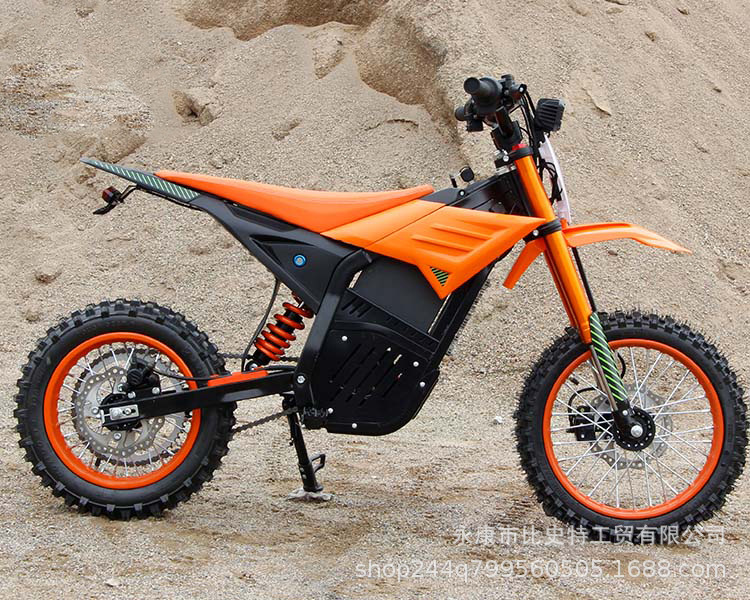 1200W Electric Off-Road Vehicle, Mountain Motorcycle, 48V20.8A Competitive Racing Lithium Battery, Adult Model