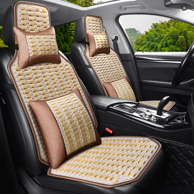 Summer bamboo car mat cushion: Cool pad
