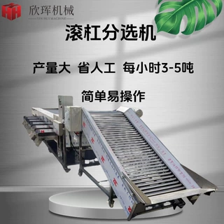 滚杠式分选机 自动分级机水果筛果机器砂糖橘直径分选设备