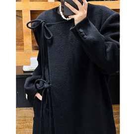 大衣女秋冬法式复古赫本风新品感冬装韩系别致中式冬季外套厚