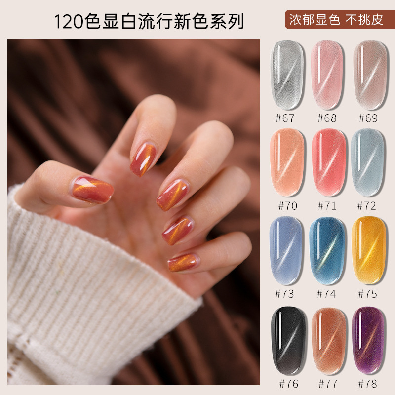 Risyal Nail Polish Glue Wholesale New Uv Phototherapy Glue Jelly Glue Cat Eye Glue Full Set Ice Transparent Nail Polish Nail Salon