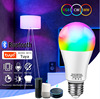 Bluetooth Graffiti intelligence Bluetooth Bulbleb RGBCW Dimming color Smart Life Voice intelligence bulb