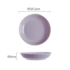 8-inch hand squeeze disc-purple