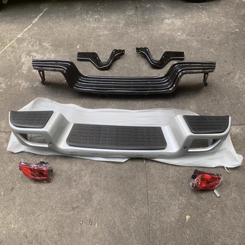 适用长城皮卡配件风骏3风骏5后保险杠改装 防撞杠风骏5欧洲版后杠