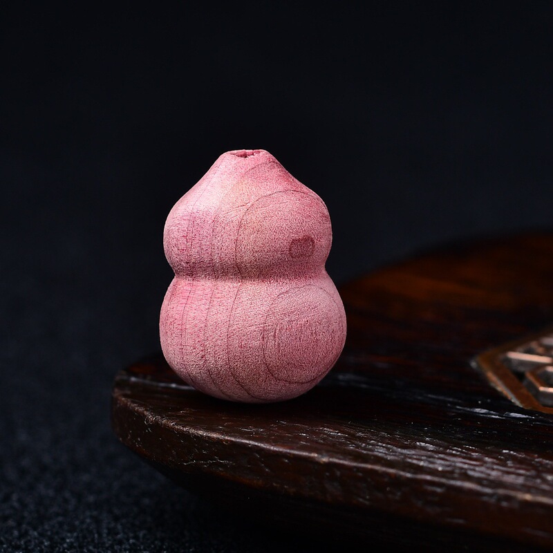 血柏木雕刻件星星diy串珠配珠文玩手串挂件隔珠佛珠手链配饰批发|undefined