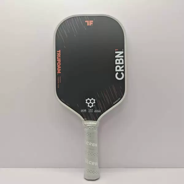 Tru Epp Foam Barrage Original 1:1 T700 Carbon Fiber 14mm Professional Pickleball Racket