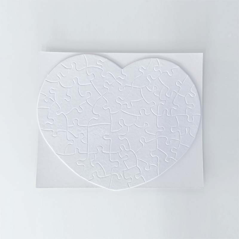 Transferencia térmica transfronteriza rompecabezas en blanco directo de fábrica personalizado rompecabezas de bricolaje graduación foto rompecabezas de papel de texto