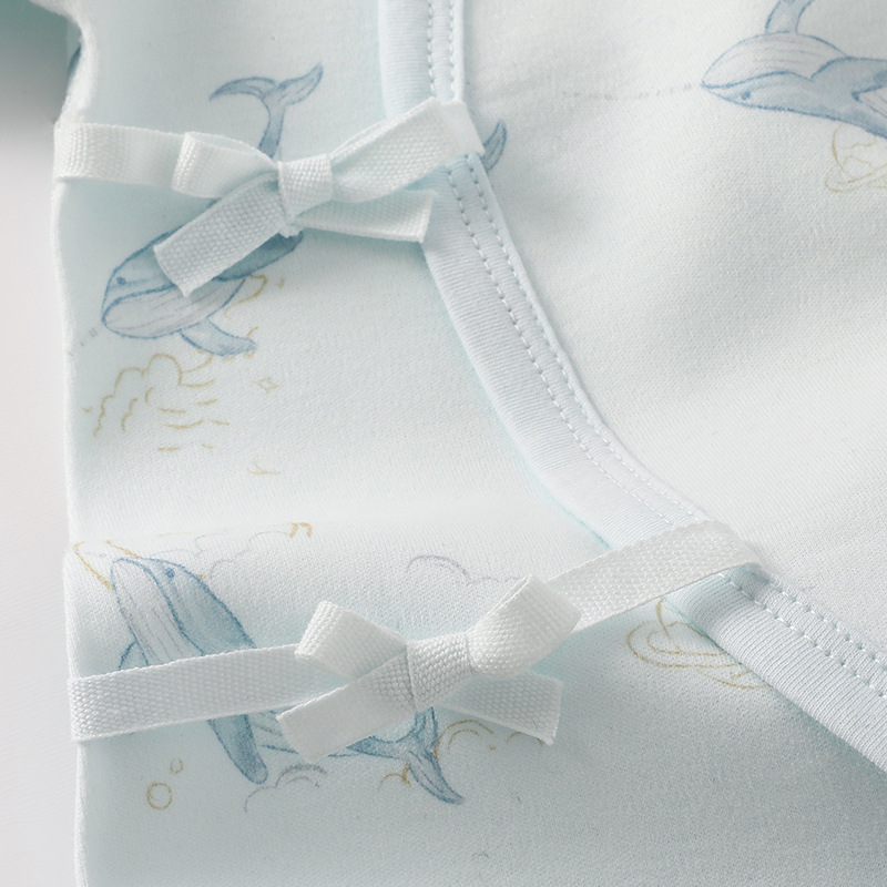 106059819@qq.com Pijamas de algodón puro para bebé, ropa infantil, mono sin costuras, mono para recién nacido, primavera y otoño._voghion.com
