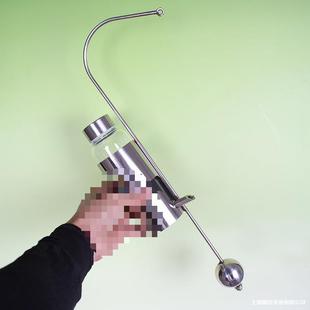Parrot Stand with Trigger, Kettle Lift Stand, Ladder Stand, Toy Hook, Water Dispenser, 304 Stainless Steel Spout