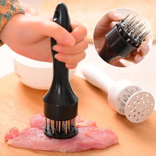 Foreign trade cross-border round steak loosener, stainless steel fast meat loosener, meat hammer, steak tenderizer, tendon breaker