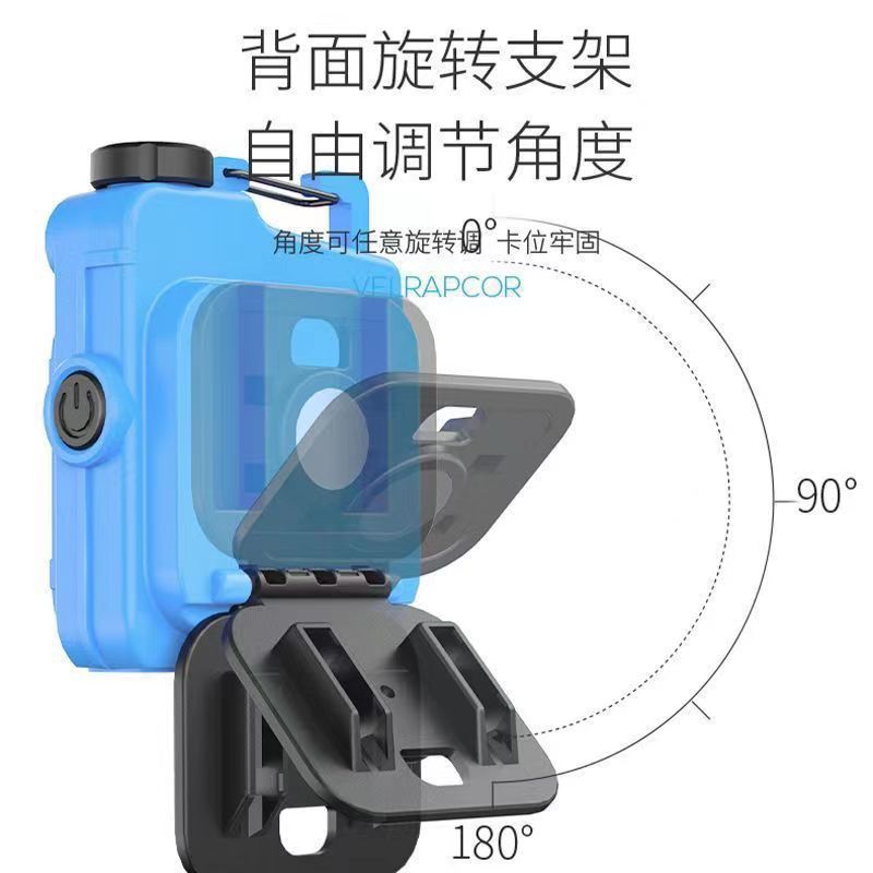 Mini llavero al aire libre lámpara multiajuste de iluminación portátil linterna inundación lámpara de trabajo de imán al por mayor