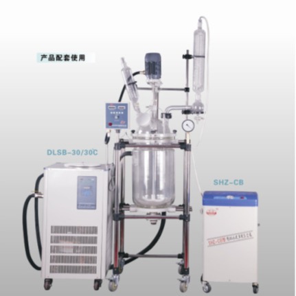 巩义予华仪器   YSF(EX)-10L双层玻璃反应釜  封密玻璃反应器