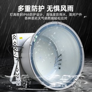 Led tower crane lamp 1000W site lighting 2000W construction project outdoor waterproof exploration light cast