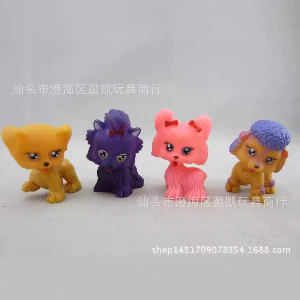 Игрушка (LPS) питомец-кукла, мини-фигура из ПВХ 4–6 см, лёгкая коллекционная