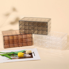 Nail Art Jewelry Organizer Box, Ring & Earring Display Case—Popular Online, Drawer-Type Design, Perfect for Storing and Showcasing Accessories—Factory Direct Supply