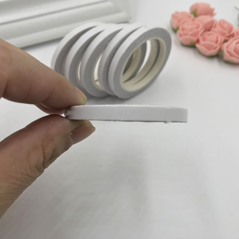 Cinta adhesiva de doble cara de alta viscosidad, material de algodón, ideal para manualidades y encuadernación