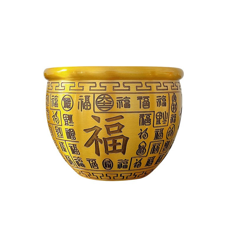 国潮招财金属摆件